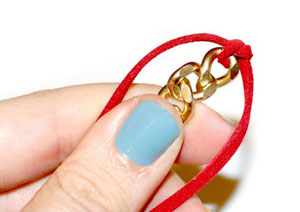 diy手工制作皮革手链 摇滚狂野派手链