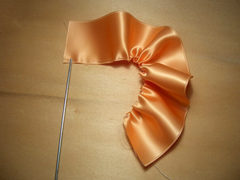 丝带玫瑰的做法