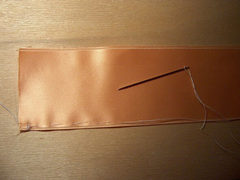 丝带玫瑰的做法