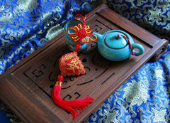 手工DIY平安福车挂的做法