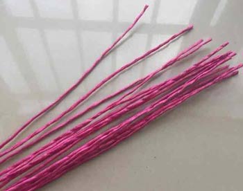 手工编织小挎篮教程 彩色小跨栏编织教程
