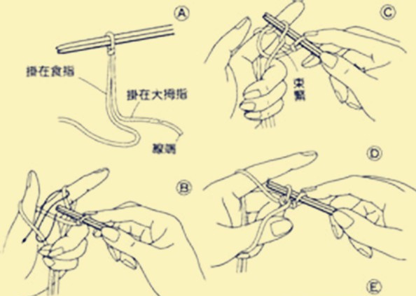 怎么织围巾