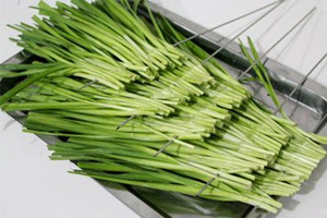 如何清洗韭菜