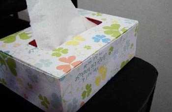 纸盒手工DIY纸巾盒教程 自己手工制作抽纸盒