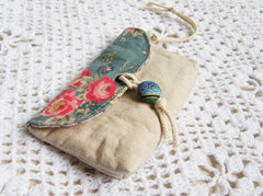 安娜苏玫瑰翻盖手机包