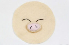 毛绒布小猪存钱罐