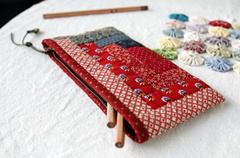 小木屋拼布笔袋