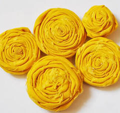 布艺玫瑰花制作方法