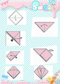 折千纸鹤最简单的方法