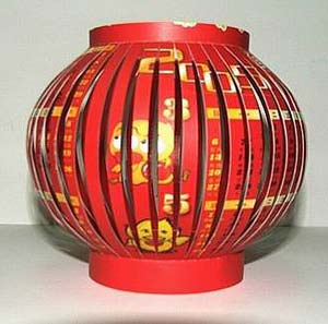 手工制作花灯方法 用卡纸怎么做灯笼