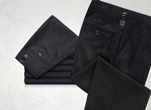 衣服叠放方法之西服裤的叠放