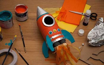手工制作火箭教程 塑料可乐瓶制作宇宙飞船火箭