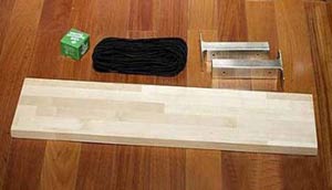 木地板制作书架