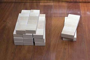 木地板制作书架