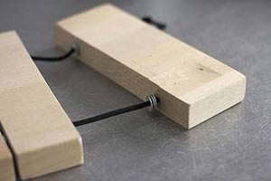 木地板制作书架