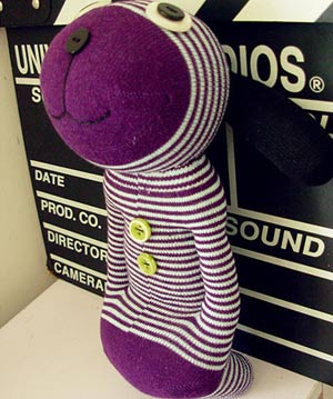 袜子手工改造兔娃娃