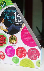 麦片食品盒自制成文件架