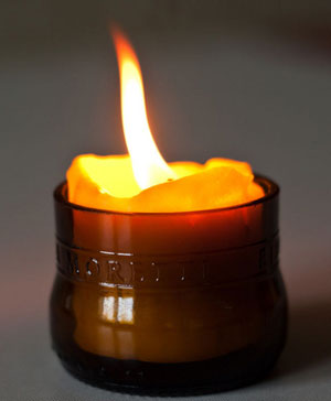 变废为宝手工小制作 啤酒瓶改造特色灯罩做法