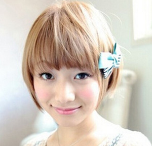 必备学生短发发型图片 精美的学生短发发型