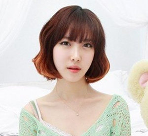 短发烫发发型 最美的短发发型照片