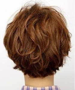 短发烫发发型 最美的短发发型照片