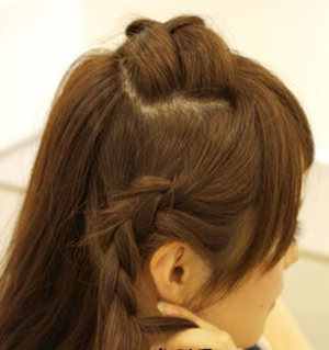 韩式麻花辫盘发发型 怎么弄麻花辫盘发