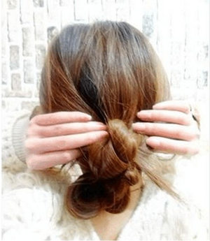 韩式瘦脸编发教程 简单编发教程