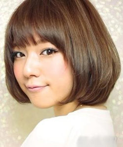 波波头短发发型照片 那些年的波波头