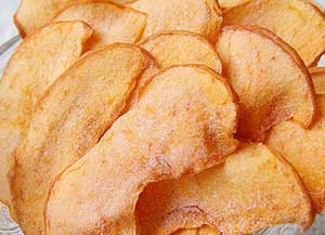 苹果脆片的做法