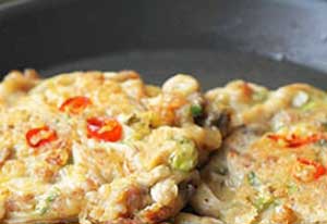 蘑菇煎饼的做法