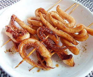 串烧鱿鱼