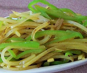 青椒土豆丝