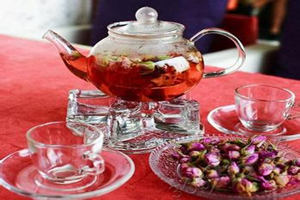 玫瑰花茶的食用功效