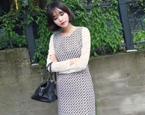 三款好看的长袖连衣裙