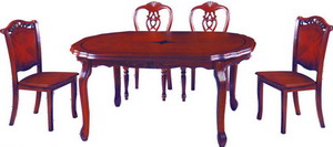 2015实木餐桌图片