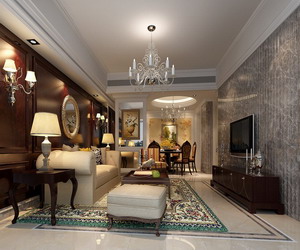 客厅吊灯效果图