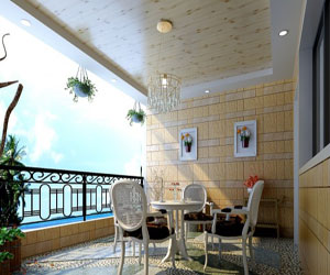 室内阳台装修效果图