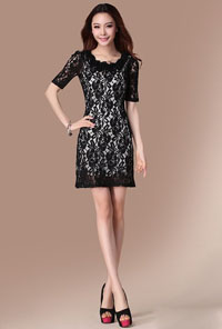 ��ɫ��˿����ȹ���� �ļ���˿����ȹ����