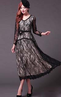 ��ɫ��˿����ȹ���� �ļ���˿����ȹ����