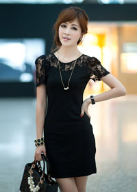 ��ɫ��˿����ȹ���� �ļ���˿����ȹ����