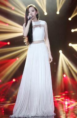 2015张靓颖舞台造型