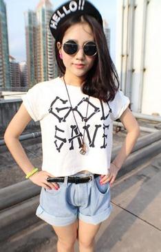 短袖T恤搭配什么短裤好看