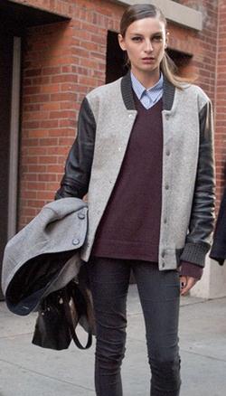 棒球外套怎么搭配好看