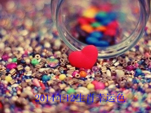 2014年12生肖幸运色